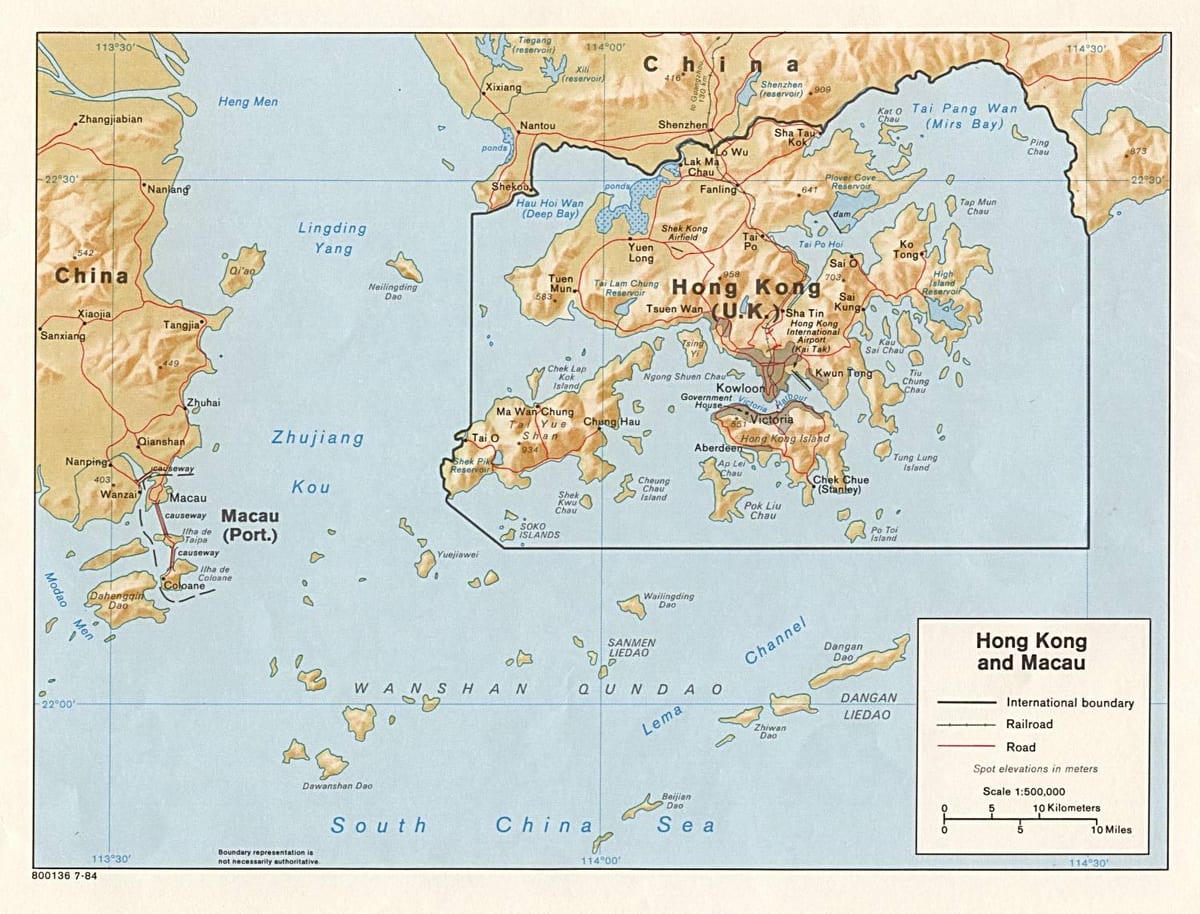 térkép barra Macau