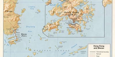 Térkép barra Macau