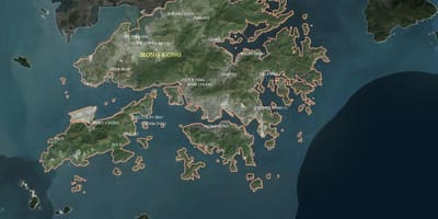 Térkép 3d-Macau