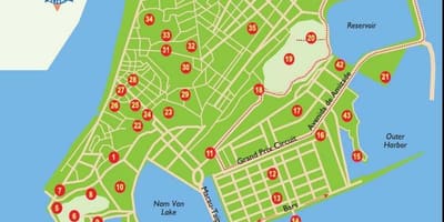 Macau városnézés térkép