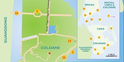 Taipa Macau térkép